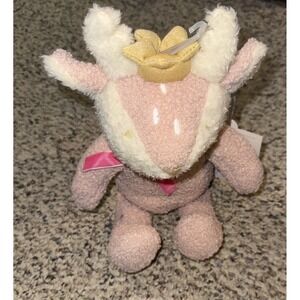 Cloud Island 12" Stuffed Pink Plush Reindeer Gold Crown NEW